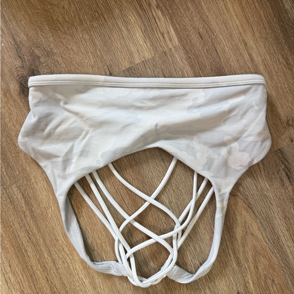 Lululemon Gray Camo Bra